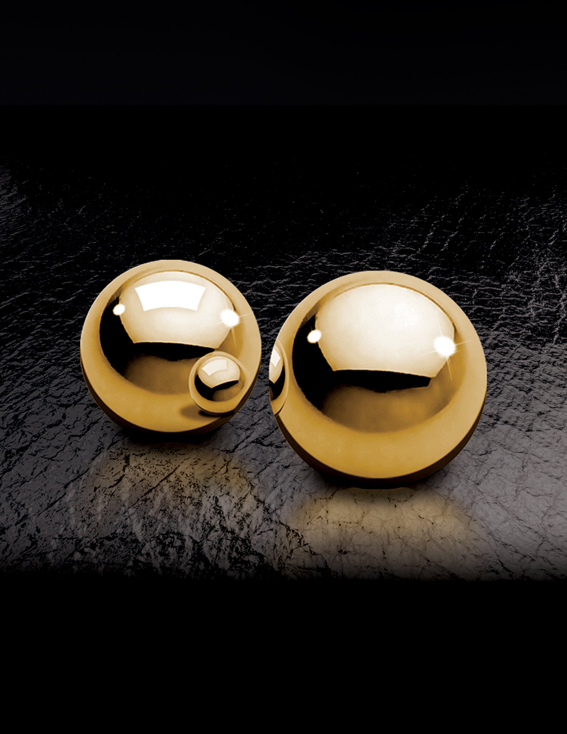 Fetish Fantasy Gold Ben-Wa Balls Kegel Massager Personal Massagers