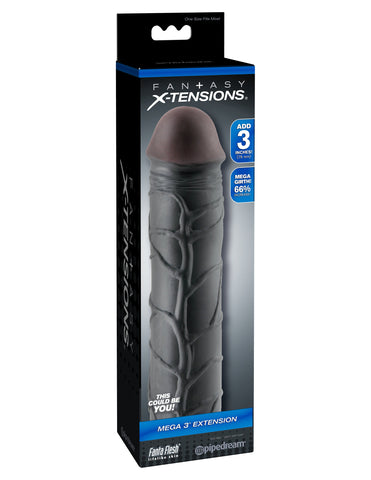 Fantasy X-Tensions Mega 3 Inch Penis Extension - Penis Sleeves and Extenders