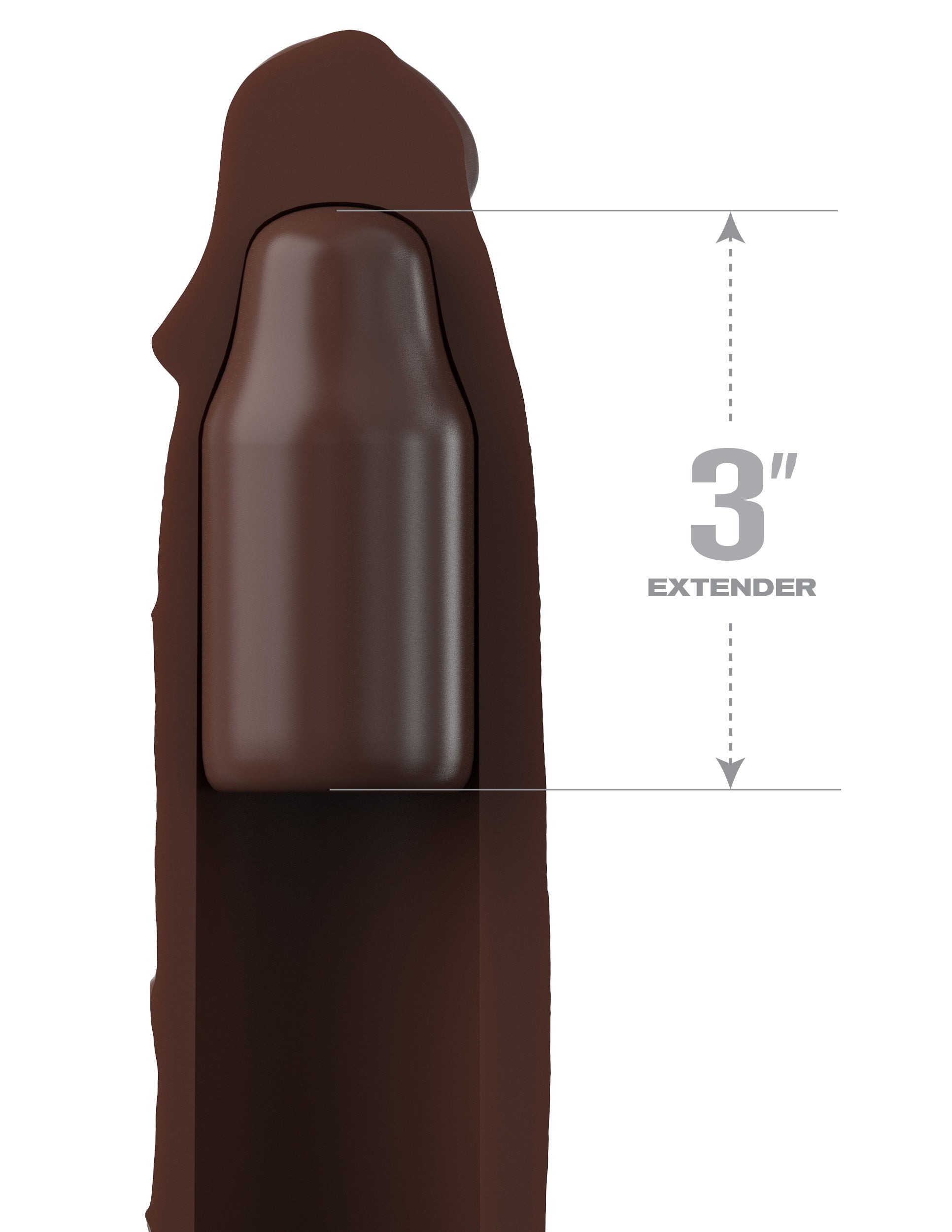 Fantasy X-Tensions Elite Uncut Penis Enhancer with Strap Penis Sleeves and Extenders