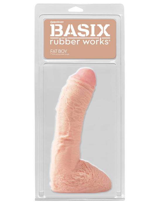 Pipedream Basix 10 Inch Fat Boy Realistic Dong Realistic Dildos
