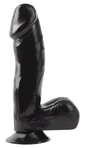 Pipedream Basix 6.5 Inch Suction Cup Dong with Balls - G-Strings, Panties and Shorts