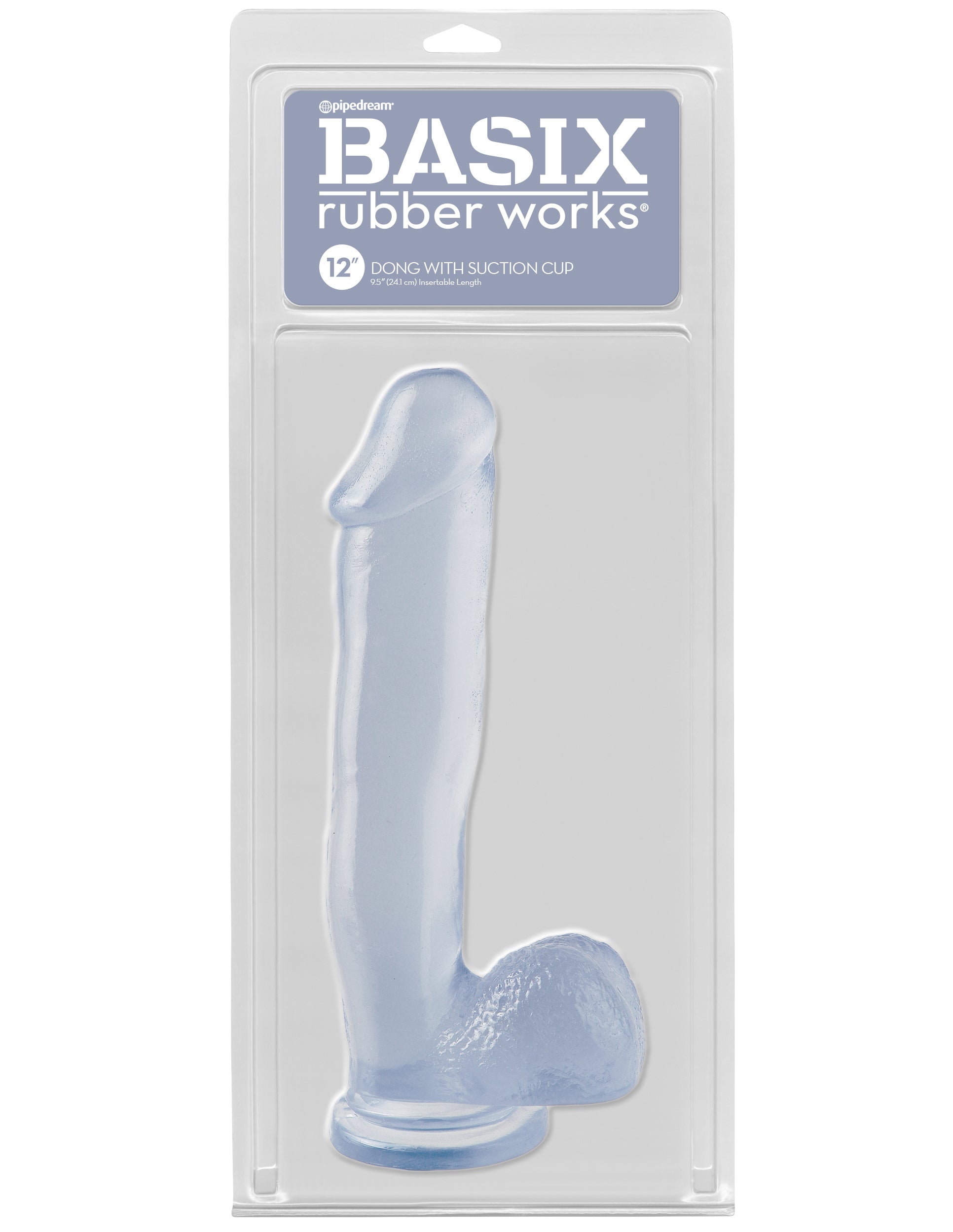 Pipedream Basix 12 Inch Realistic Dong With Suction Cup Realistic Dildos
