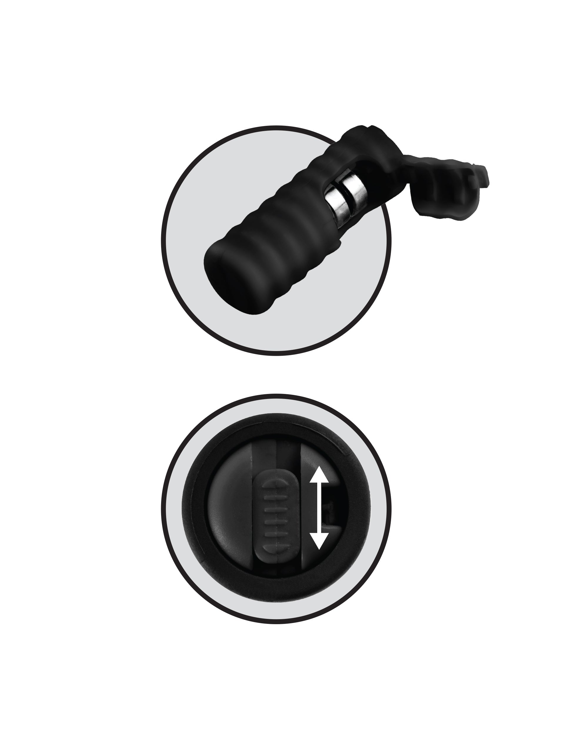 Fetish Fantasy Limited Edition Vibrating Nipple Lassos Nipple and Clit Clamps
