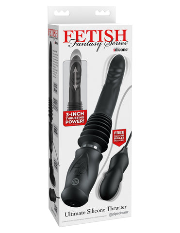 Fetish Fantasy Series Ultimate Silicone Thruster Dildo - Vibrating Dildos