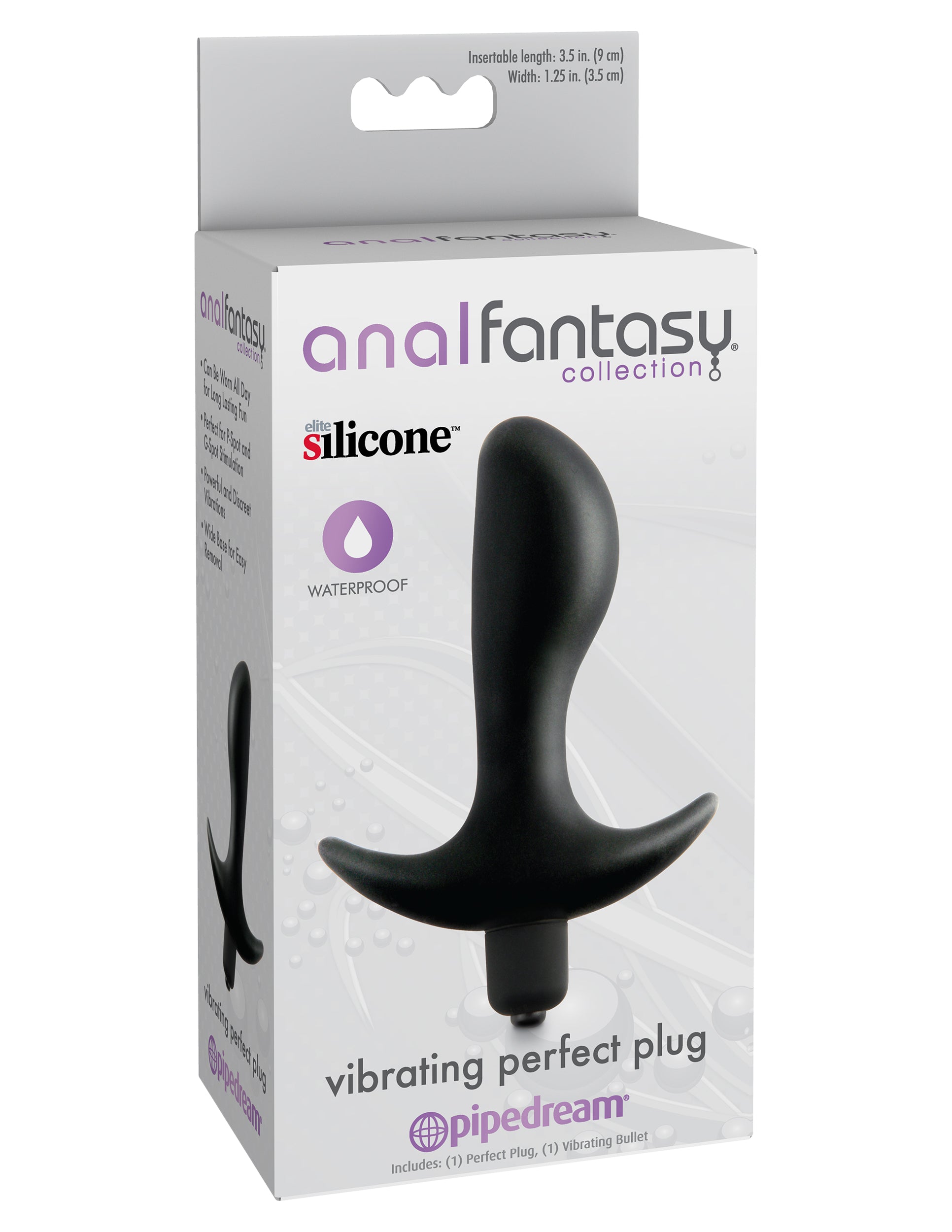 Anal Fantasy Collection Vibrating Perfect Anal Plug Prostate Toys