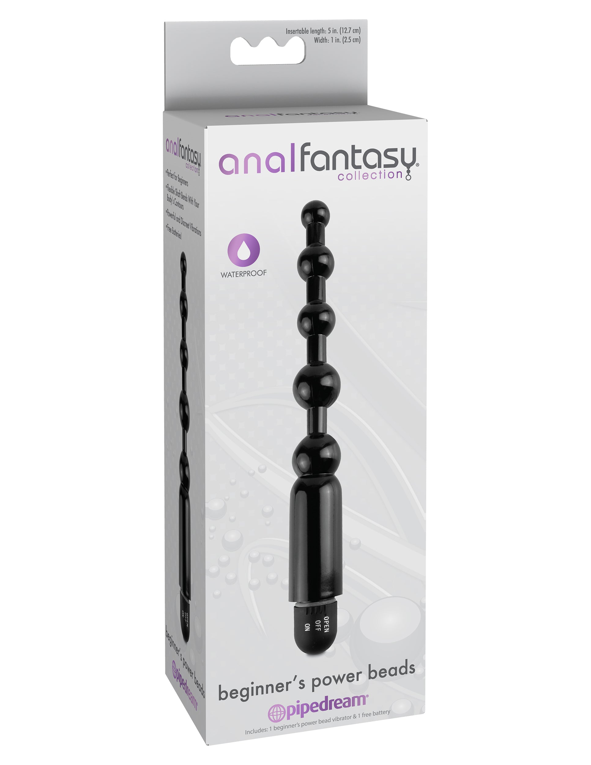 Anal Fantasy Collection Beginners Power Anal Beads Anal Beads and Balls