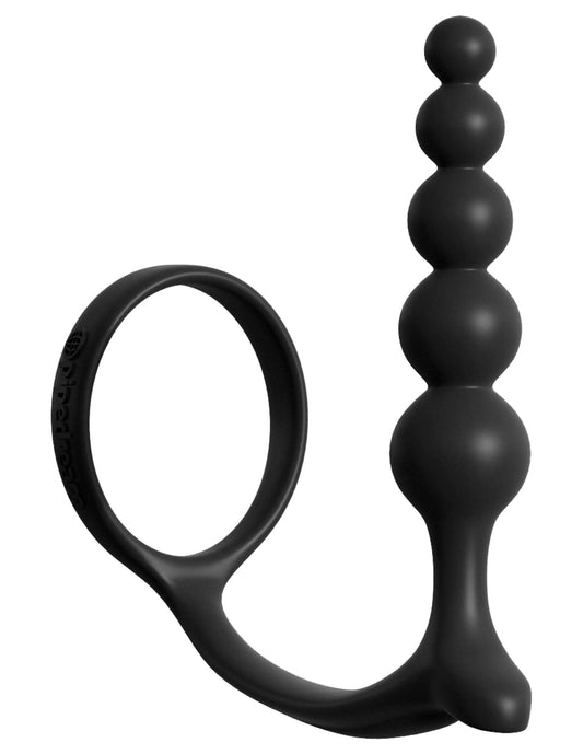 Anal Fantasy Collection Ass-Gasm Cock Ring Anal Beads - Anal Beads and Balls