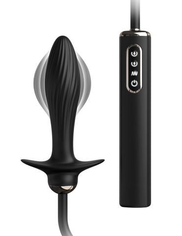 Anal Fantasy Auto Throb Inflatable Vibrating Butt Plug - Inflatable Dildos and Vibrators