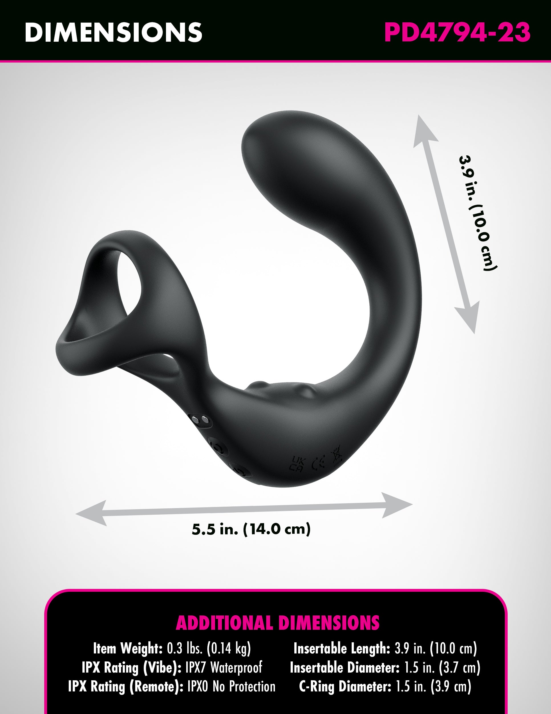Anal Fantasy Elite Ass Gasm Taint Alizer Prostate Massager Prostate Toys