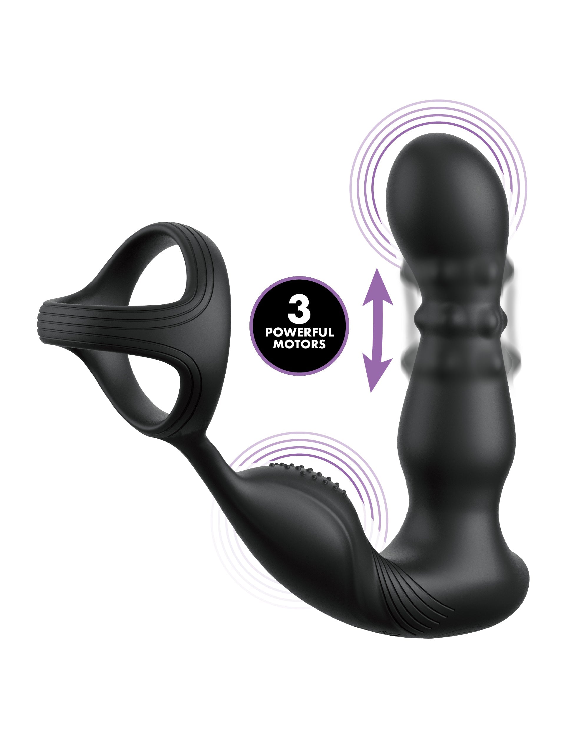 Anal Fantasy Elite Ass Gasm Slide & Glide Prostate Vibrator Prostate Toys