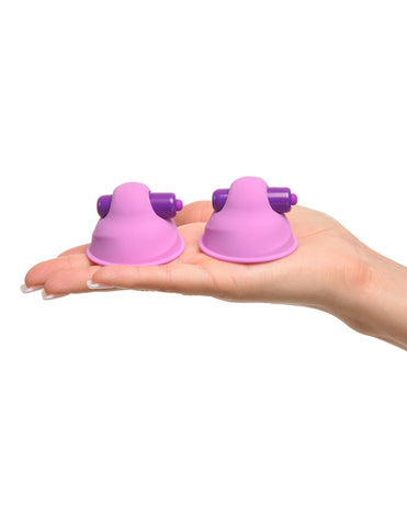 Fantasy for Her Vibrating Nipple Suck-Hers Clamps - Nipple and Clit Clamps
