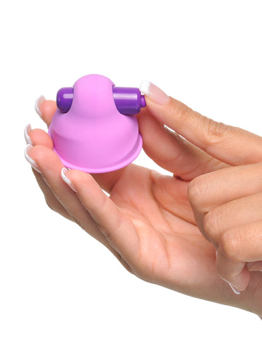 Fantasy for Her Vibrating Nipple Suck-Hers Clamps - Nipple and Clit Clamps