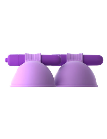 Fantasy For Her Vibrating Breast Suck-Hers Clamps - Nipple and Clit Clamps