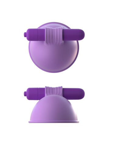 Fantasy For Her Vibrating Breast Suck-Hers Clamps - Nipple and Clit Clamps