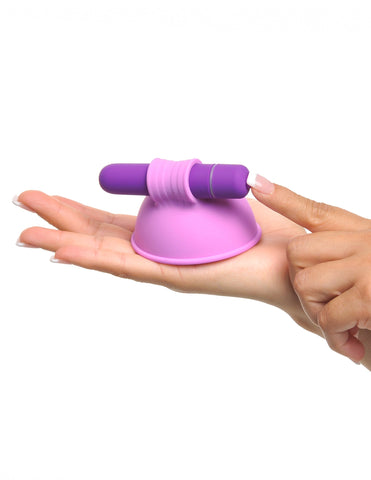 Fantasy For Her Vibrating Breast Suck-Hers Clamps - Nipple and Clit Clamps