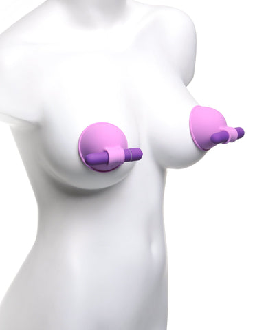 Fantasy For Her Vibrating Breast Suck-Hers Clamps - Nipple and Clit Clamps