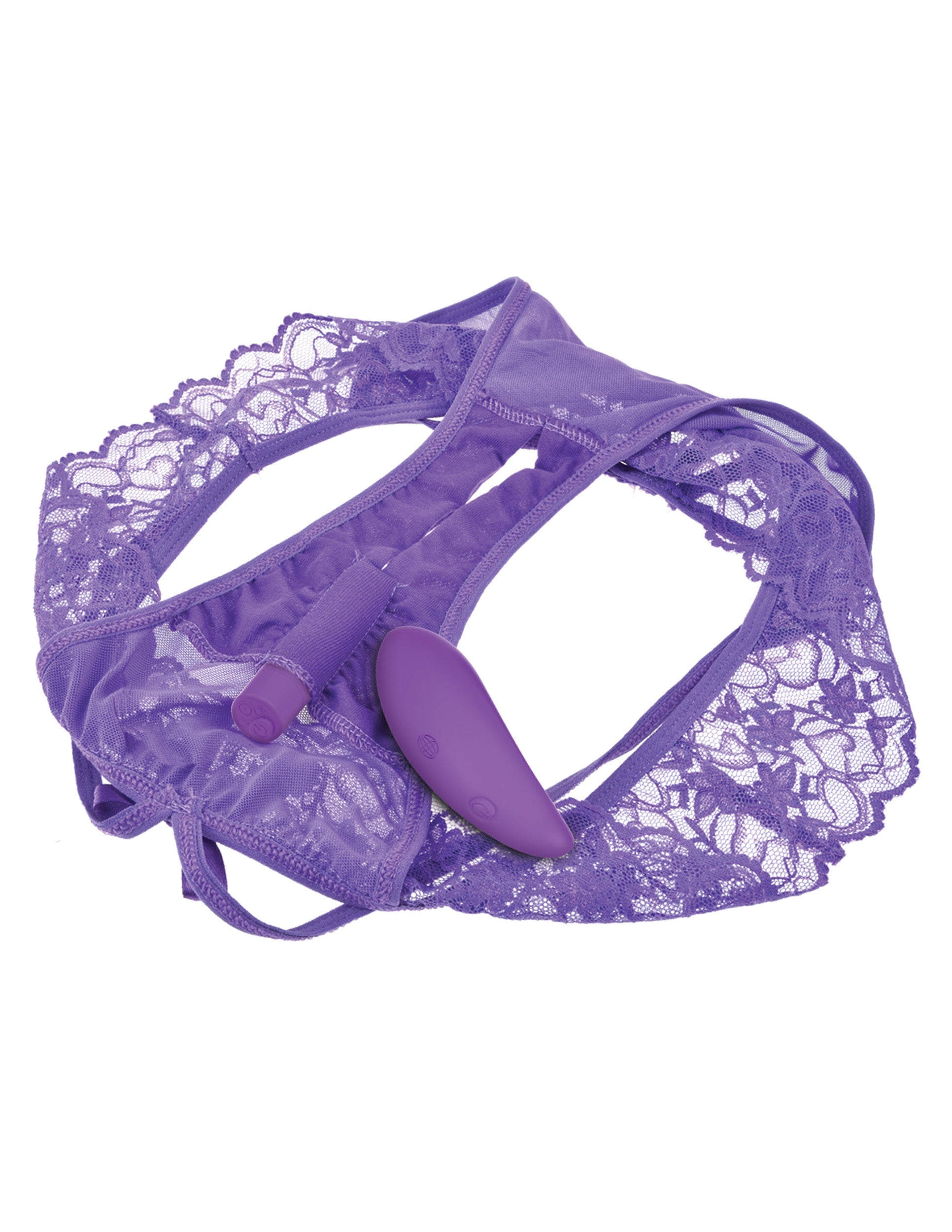 Fantasy for Her Crotchless Panty Thrill-Her Vibrator Remote Control Vibrators