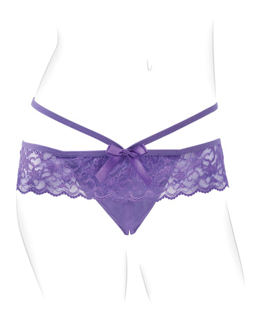 Fantasy for Her Crotchless Panty Thrill-Her Vibrator - Remote Control Vibrators