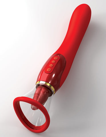 Fantasy for Her Ultimate Pleasure 24K Gold Edition Vibrator - Clit Ticklers and Pulsators