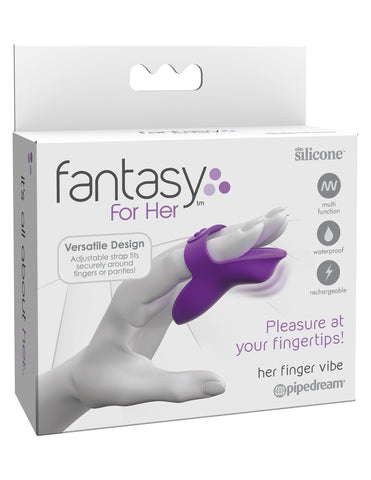 Fantasy For Her Multi Functions Finger Vibrator - Finger and Tongue Vibrators