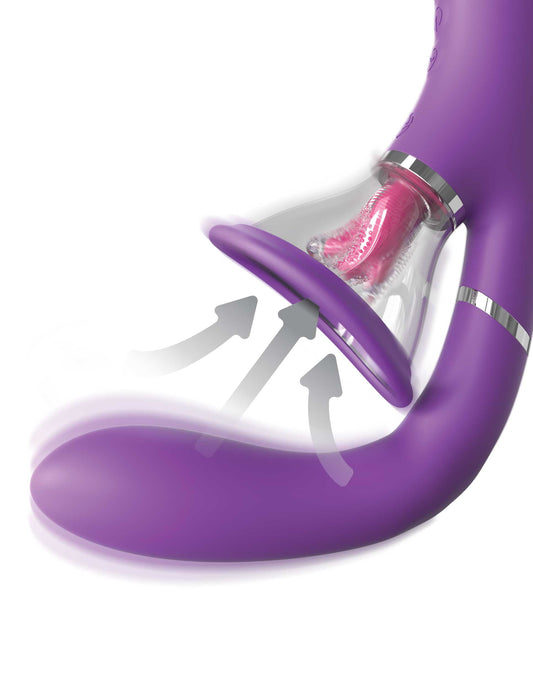 Fantasy For Her Ultimate Pleasure Pro Vibrating Stimulator - Rabbit Vibrators