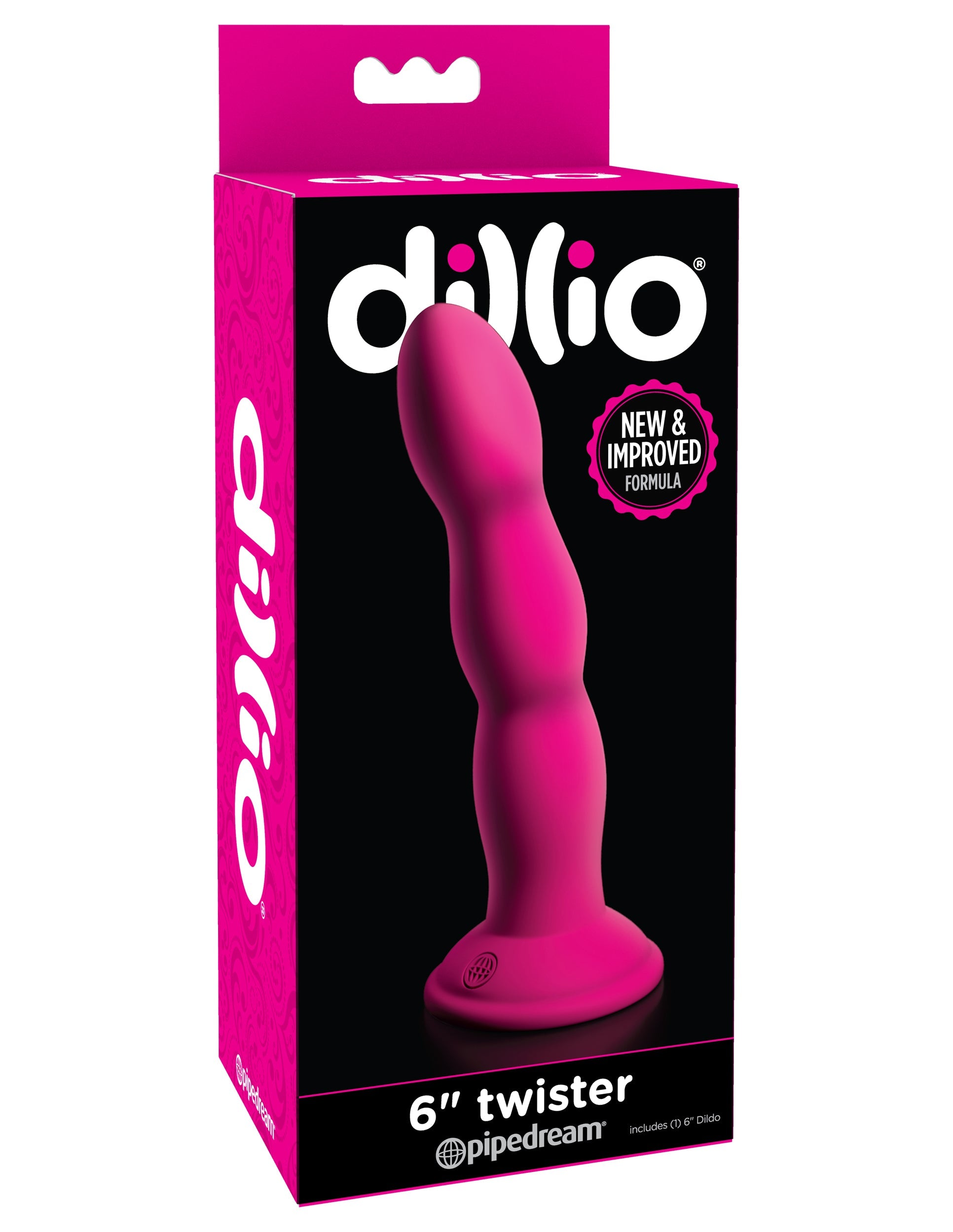 Pipedream Dillio Twister 6 inch Realistic Silicone Dildo Realistic Dildos