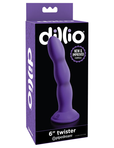 Pipedream Dillio Twister 6 inch Realistic Silicone Dildo - Realistic Dildos