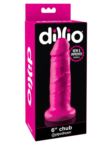 Pipedream Dillio Chub 6 inch Suction Cup Realistic Dildo - Realistic Dildos