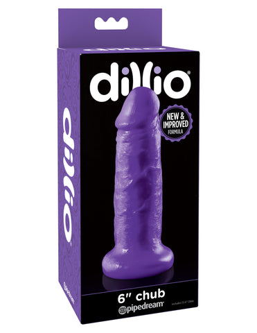 Pipedream Dillio Chub 6 inch Suction Cup Realistic Dildo - Realistic Dildos