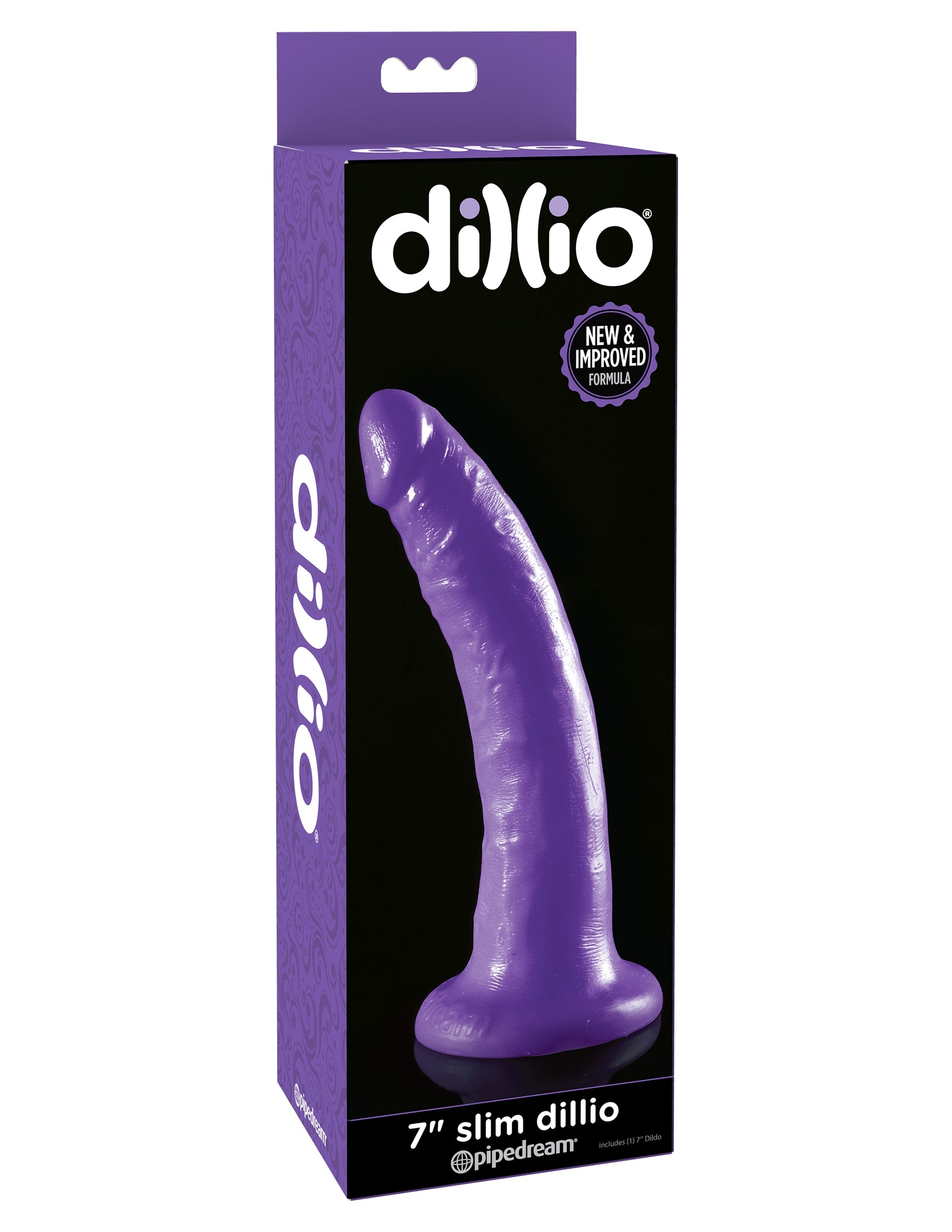 Pipedream Dillio Slim 7 inch Harness Compatible Dildo Realistic Dildos
