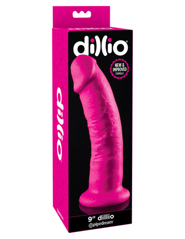 Pipedream Dillio 9 inch Suction Cup Realistic Dong - Realistic Dildos