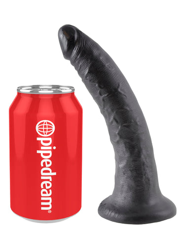 King Cock 7 Inch Realistic Dildo with Suction Cup - Realistic Dildos