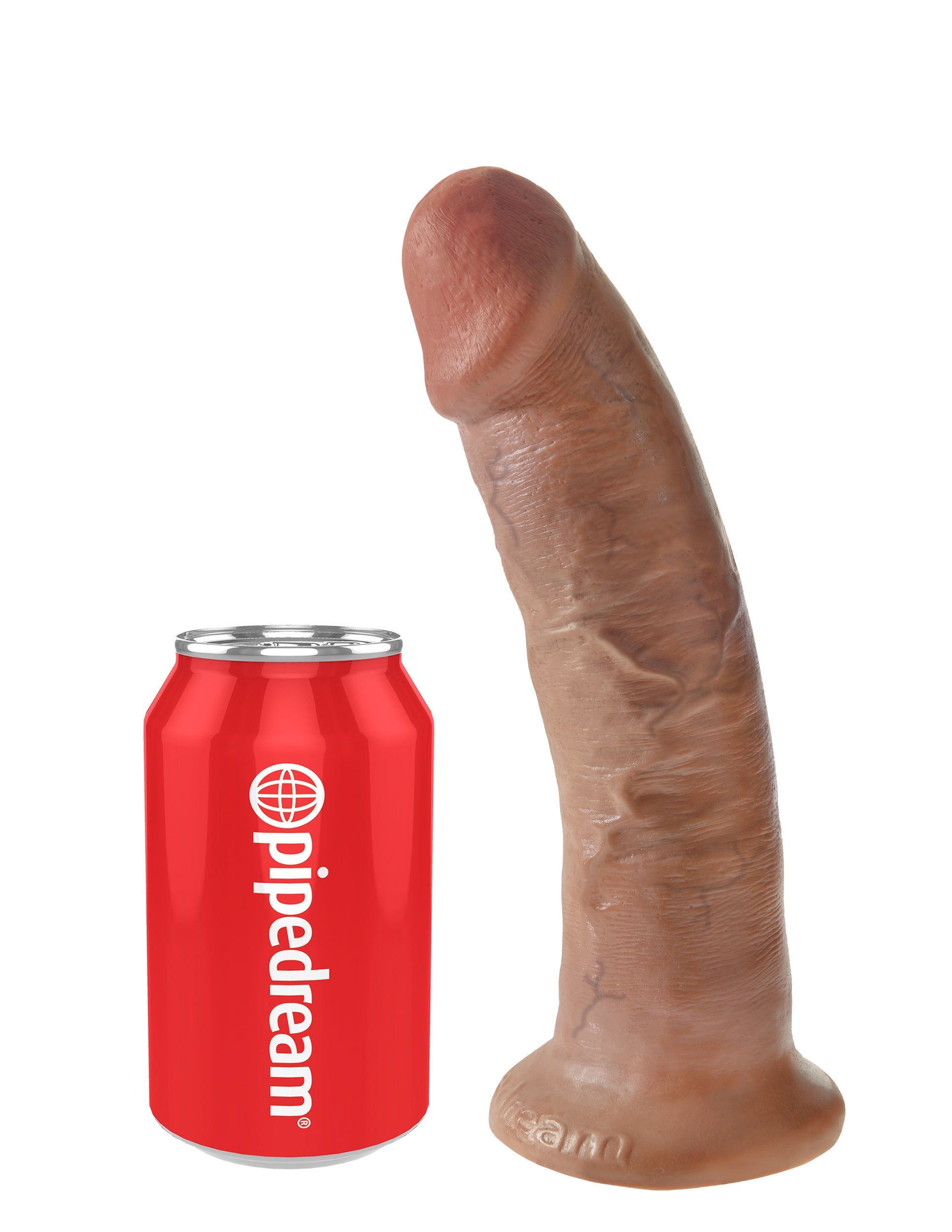 King Cock Realistic Dildo with Suction Cup Tan Realistic Dildos