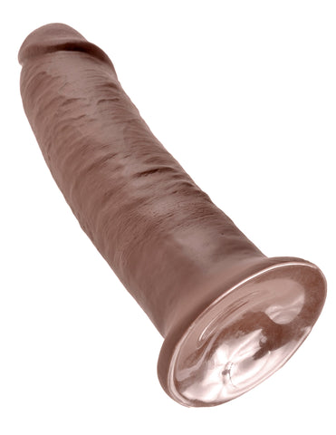 King Cock 10 Inch Suction Cup Realistic Cock with Balls - Realistic Dildos