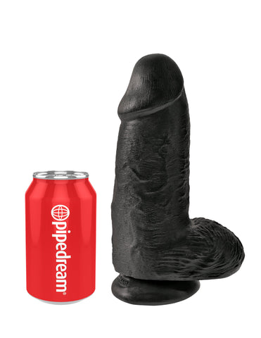 King Cock Chubby 9 Inch Realistic Dildo with Suction Cup - Realistic Dildos
