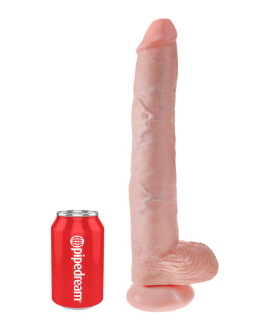 King Cock 14 inch Realistic Cock with Balls - Realistic Dildos
