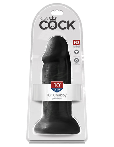King Cock Chubby 10 inch Realistic Dildo - Realistic Dildos