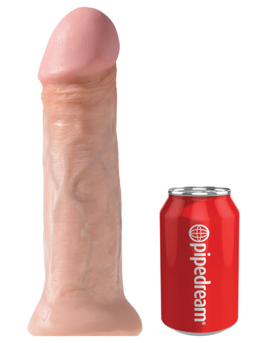 King Cock Suction Cup Base Realistic Dildo Flesh - Realistic Dildos