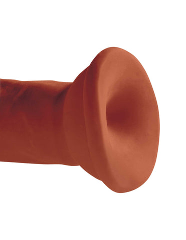 King Cock Plus Triple Density Realistic Dildo Brown - Realistic Dildos