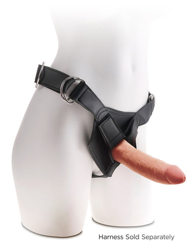 King Cock Plus 7 Inch Triple Density Realistic Cock Tan - Realistic Dildos
