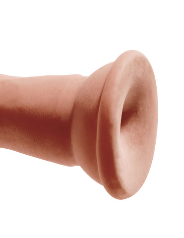 King Cock Plus 7 Inch Triple Density Realistic Cock Tan - Realistic Dildos