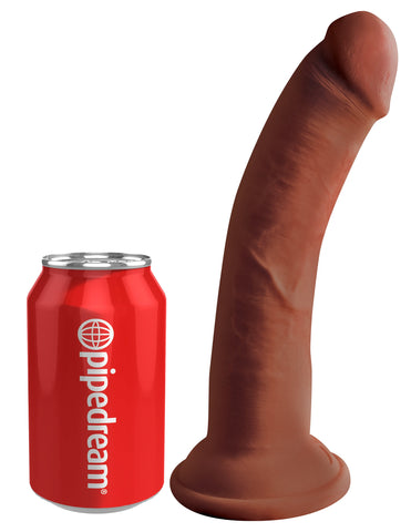 King Cock Plus Triple Density Realistic Dildo Brown - Realistic Dildos