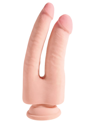 King Cock 9.5 Inch Triple Density Double Penetrator Dong - Double Ender