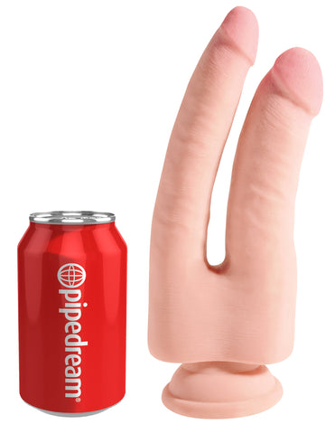 King Cock 9.5 Inch Triple Density Double Penetrator Dong - Double Ender