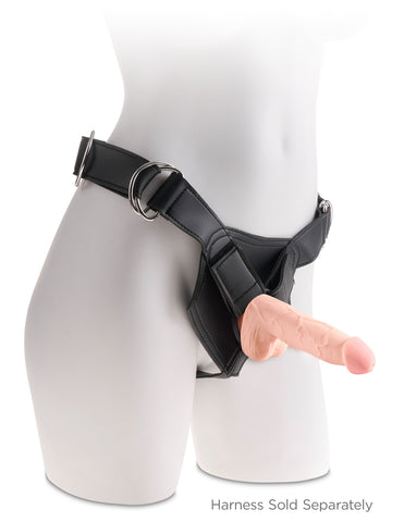 King Cock Plus Triple Density Realistic Cock with Balls - Realistic Dildos