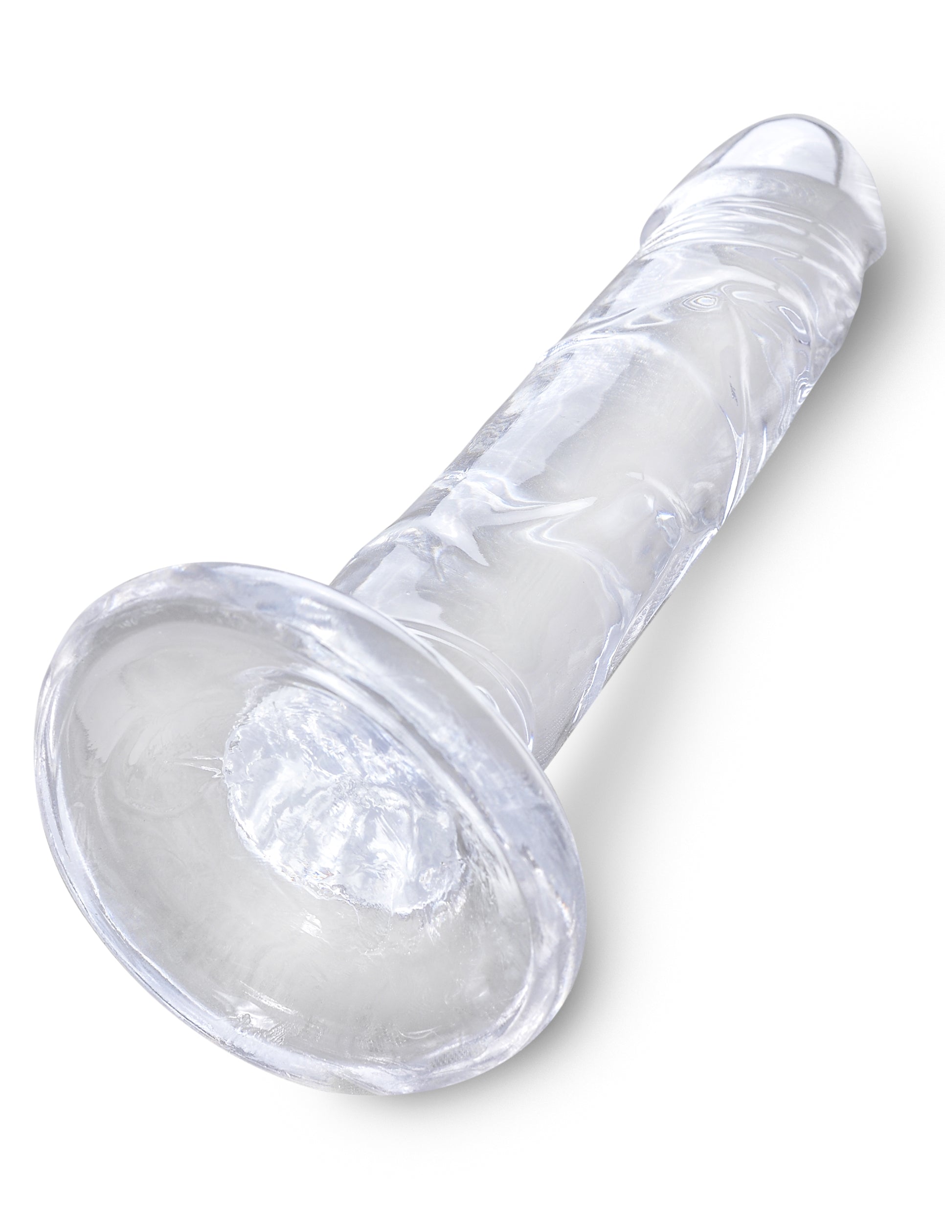 King Cock Clear Realistic Cock With Suction Cup Base Realistic Dildos
