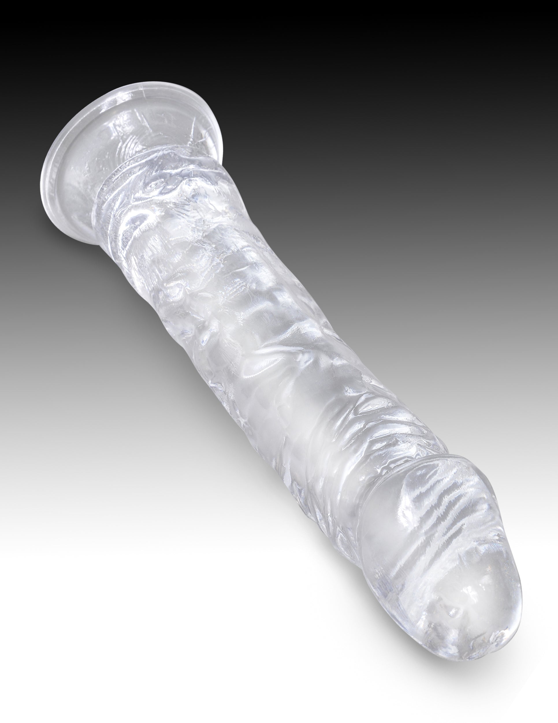 King Cock Clear Realistic Cock With Suction Cup Base Realistic Dildos