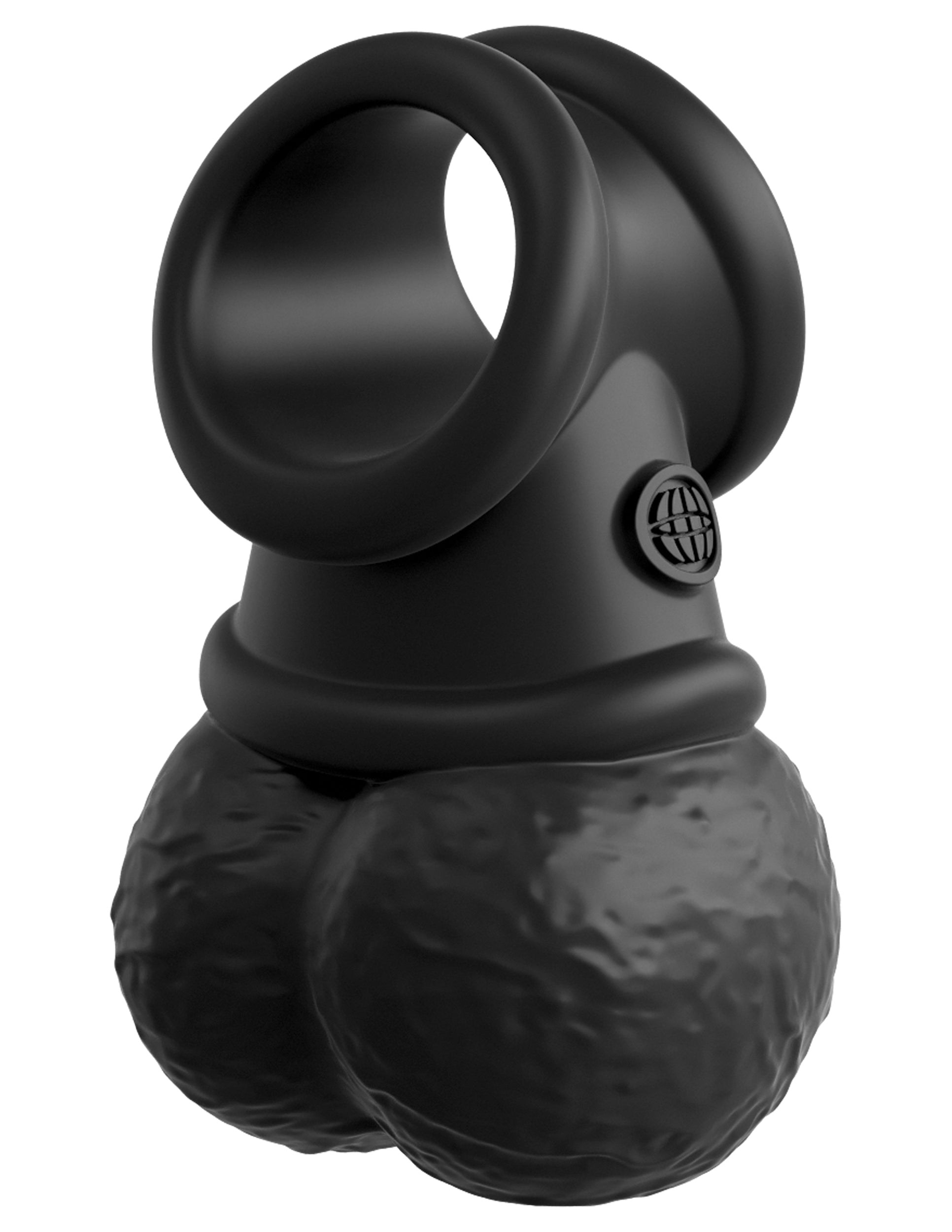 King Cock Elite The Crown Jewels Vibrating Silicone Balls Ball and Cock Toys