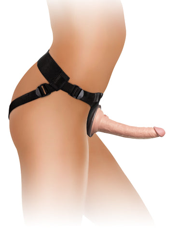King Cock Elite Ultimate Vibrating Silicone Body Dock Kit - Realistic Dildos
