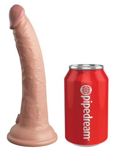 King Cock Elite Ultimate Vibrating Silicone Body Dock Kit - Realistic Dildos
